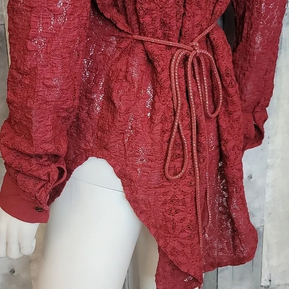 Free People Must Have Tunic In Red - Picture 5 of 11